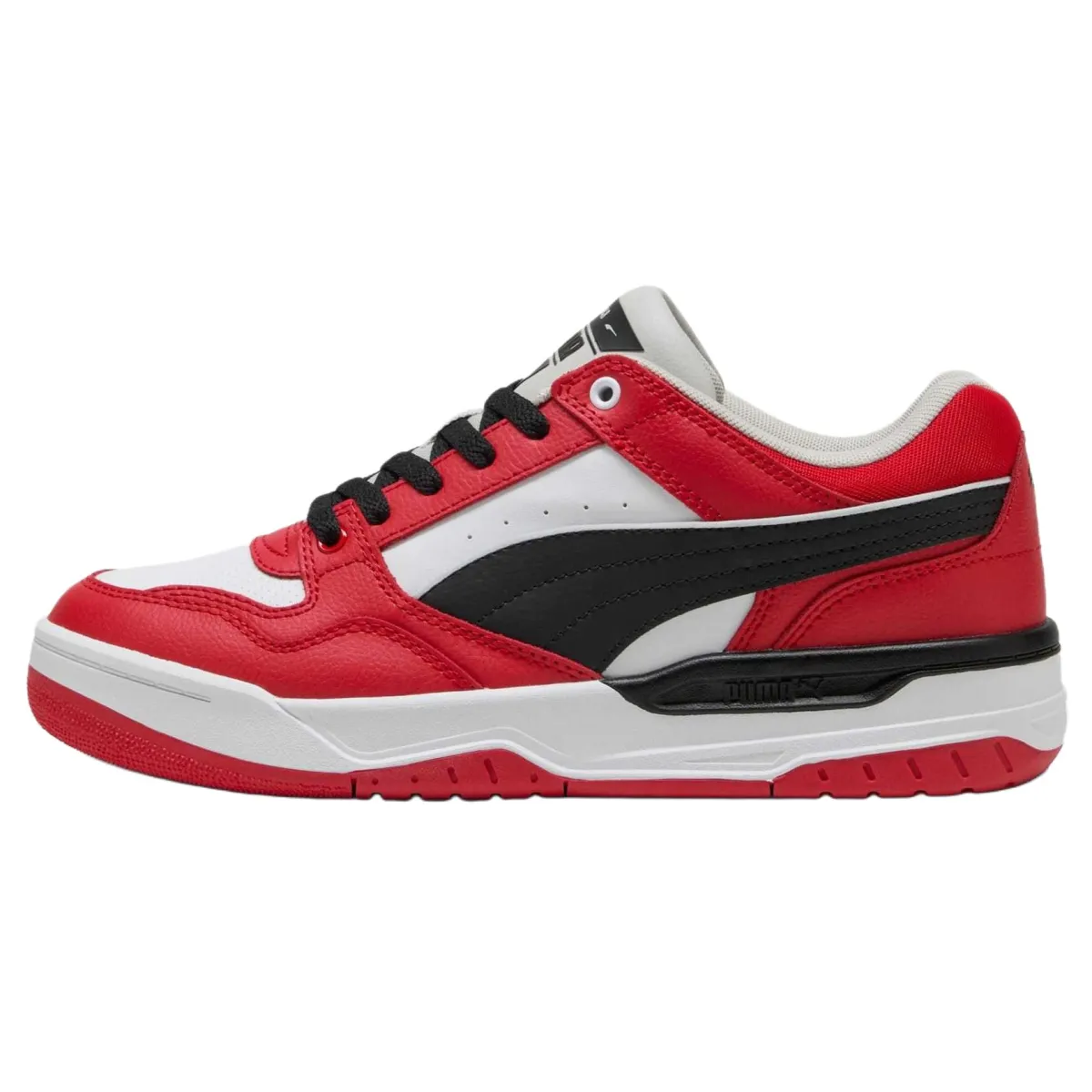 PUMA Rebound Retro Low top Skateboard Shoes Men's Red White