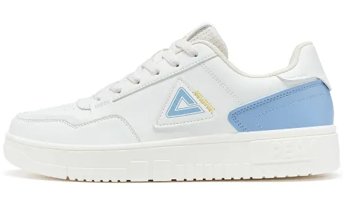 Universal retro trend non-slip shock-absorbing wear-resistant breathable low white shoes