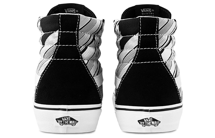 Кеды Vans SK8 (черно-белые) — фото 4