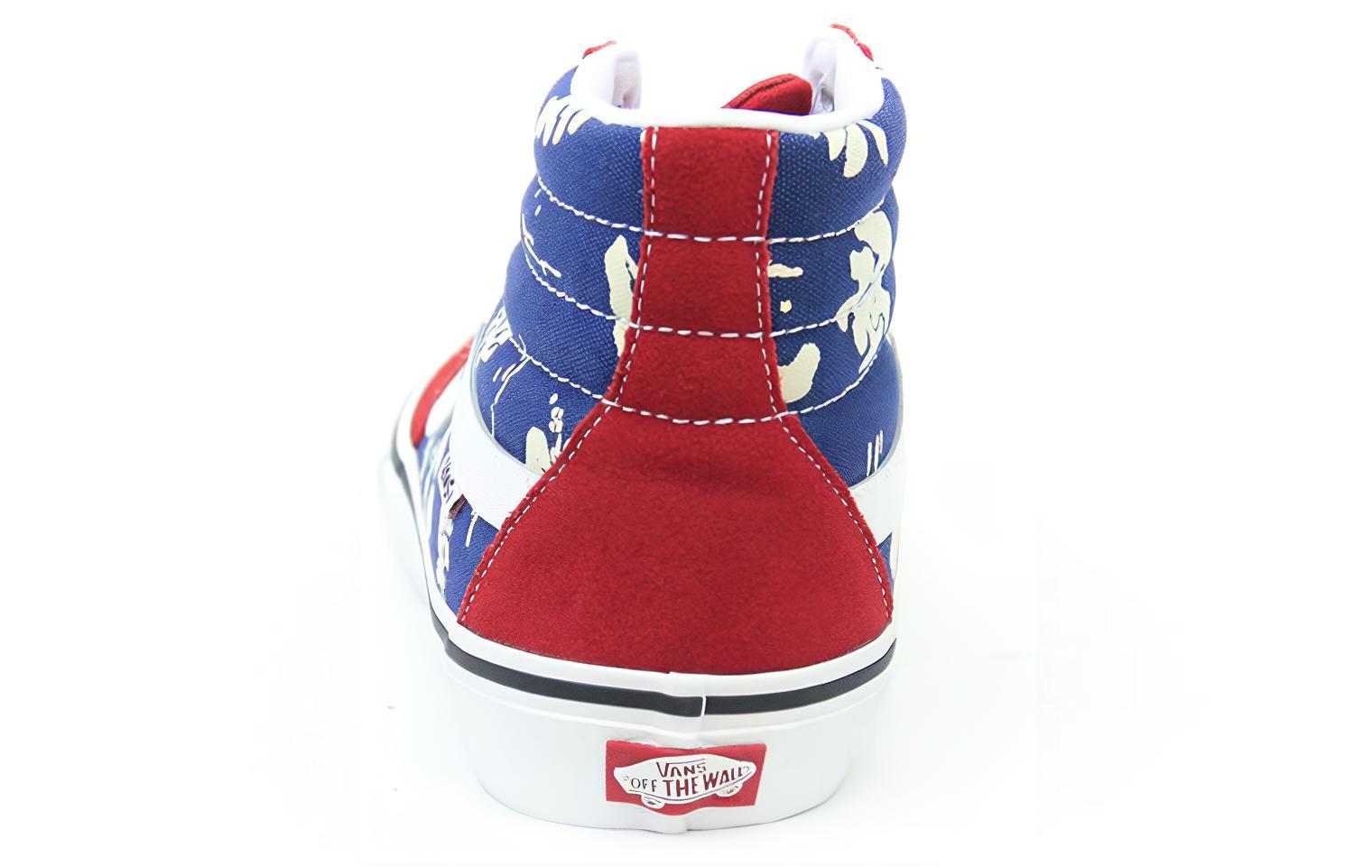 Кеды Vans SK8 Pro (синий / красный) — фото 5