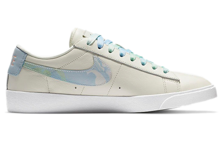 Женские кроссовки Nike Blazer (сине-белые) — Синийбелый — фото 2