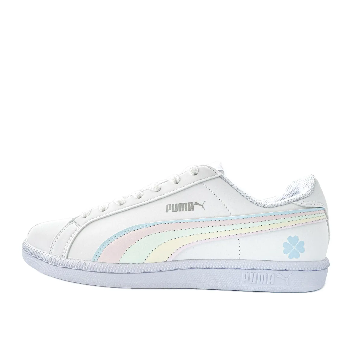 PUMA Smash Lightweight Low top Skateboard Shoes Unisex White
