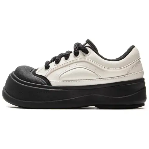 Li Ning Honey Low top Skateboard Shoes Women's White Black