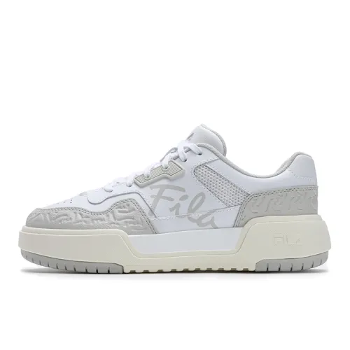 FILA CAMPUS Low top Skateboard Shoes Women's White Gray