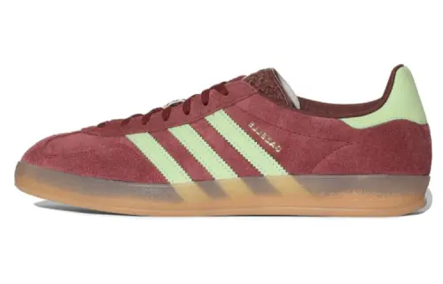 Gazelle Adidas Originals Indoor 'Shadow Red Semi Green Spark'