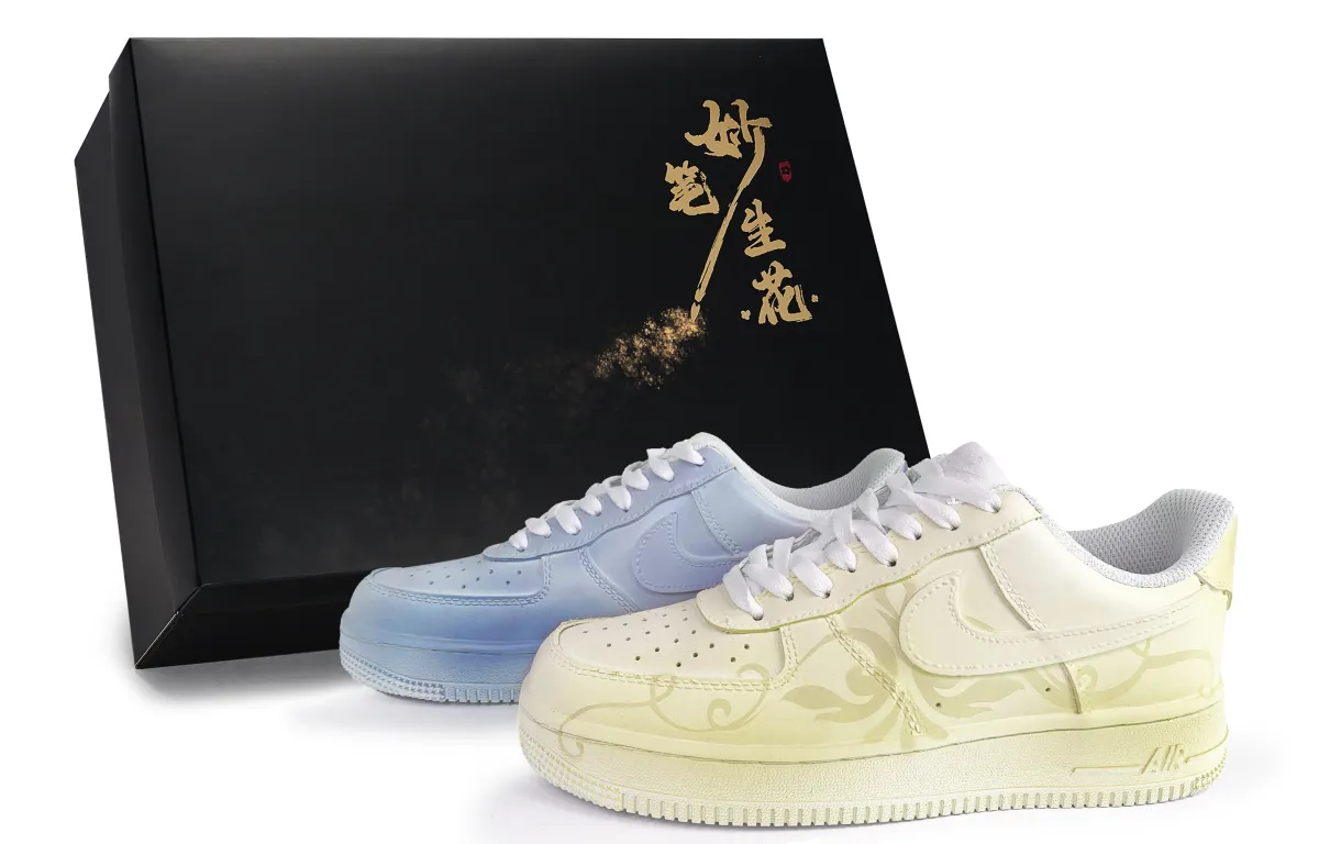 Nike Air Force 1 Skateboard Shoes Unisex Low Top Teal/Blue