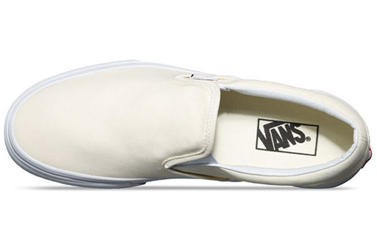 Кеды Vans slip-on (бежевые) — фото 4