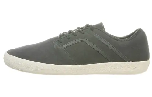 Li Ning Coverage Slip Resistant Low top Skateboard Shoes Men's Phantom Gray