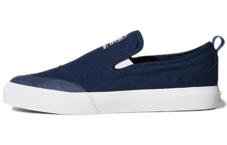 Adidas Originals Matchcourt Slip Abrasion Resistant Coverage Low top Skateboard Shoes Men's Navy