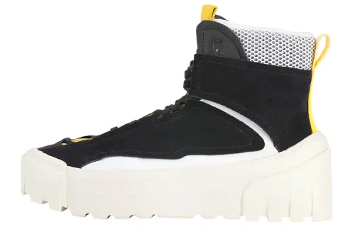 Onitsuka Tiger Chunky Runner Mt Cow Leather, Textile, Synthetic Leather Comfortable