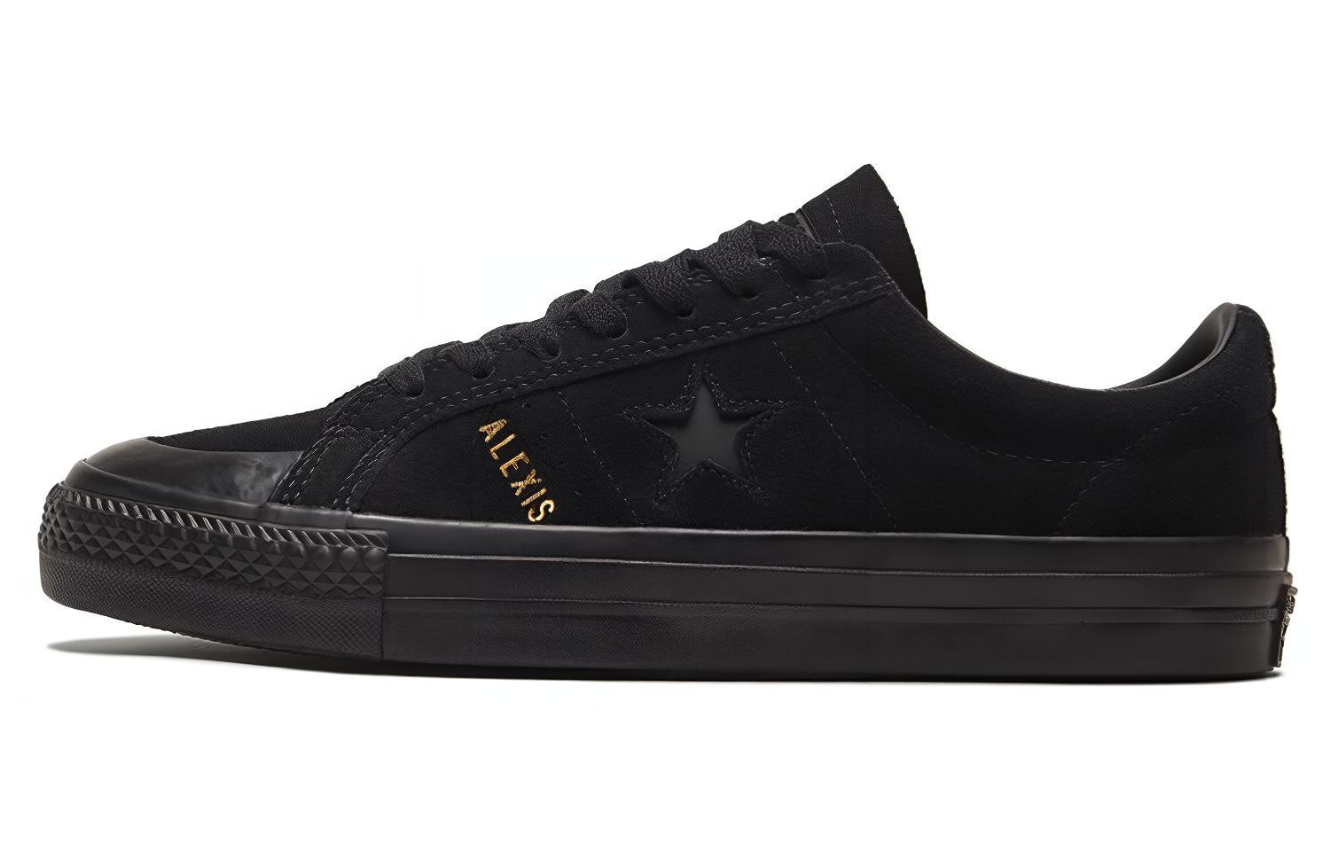 One Star Converse Pro As Cons Low 'Triple Black'