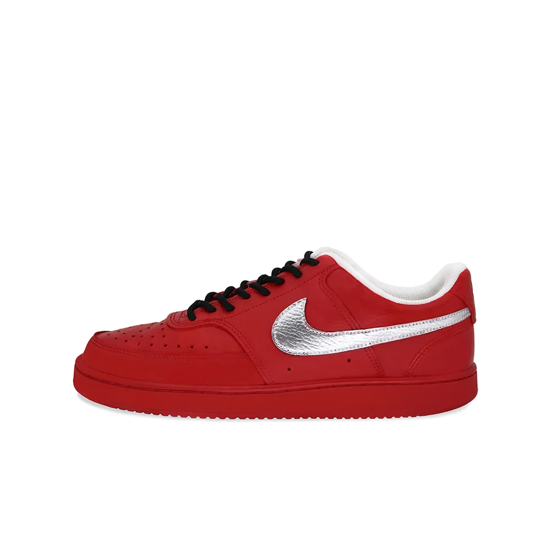 Nike Court Vision Flame Frost Star, Fashion Versatile Synthetic Leather Slip Resistant Abrasion Resistant Coverage