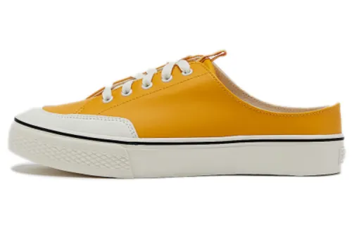 FILA Low top Skateboard Shoes Unisex Ginger Yellow Korean Style