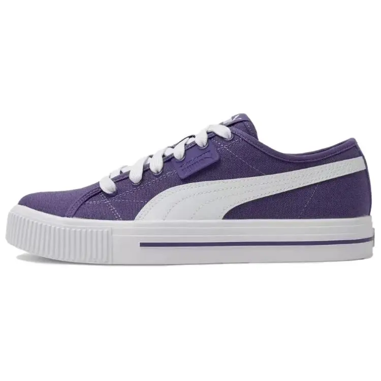 PUMA Ever FS Textile, Artificial Leather Abrasion Resistant Low top Skateboard Shoes Unisex Purple