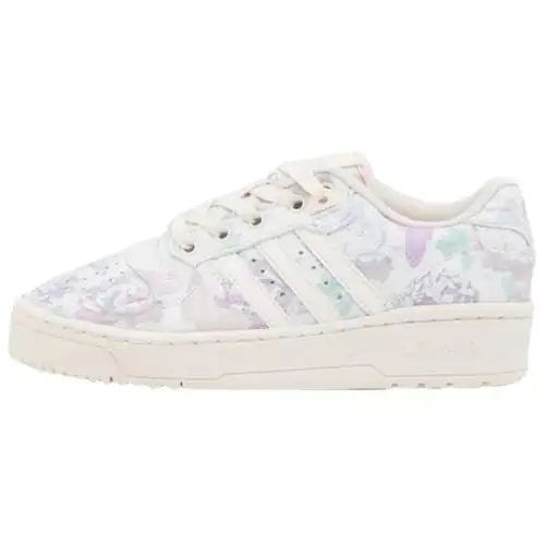 Adidas Originals Rivalry Abrasion Resistant Low top Skateboard Shoes Men's Cloud White