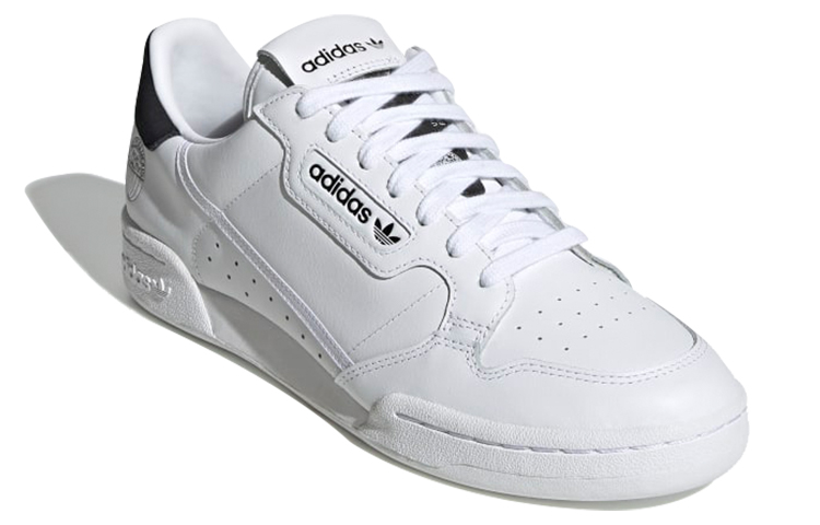 Мужские кеды adidas Originals Continental 80 (черно-белые) — фото 3