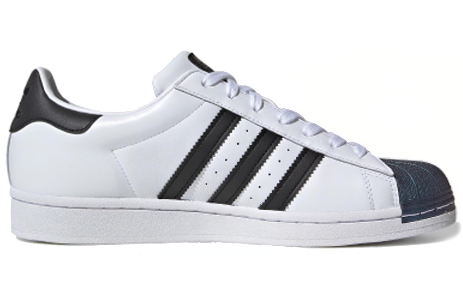 Кеды adidas originals SUPERSTAR (бело-черно-синий) — фото 2