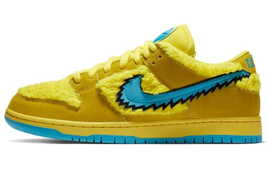 Nike X Grateful Dead Sb Dunk Low 'Yellow Bear'