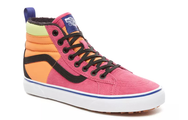 Кеды Vans SK8 46 MTE DX (розово-желтые) — фото 3