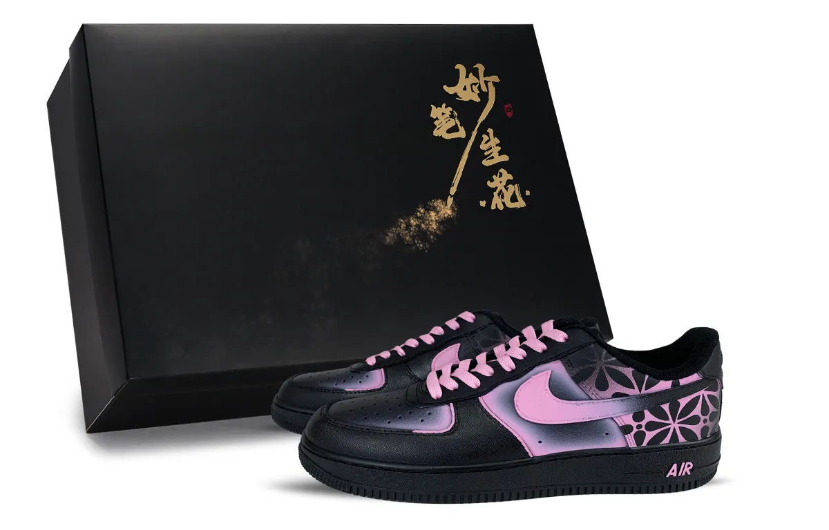 Nike Air Force 1 Skateboard Shoes Unisex Low Top Pink