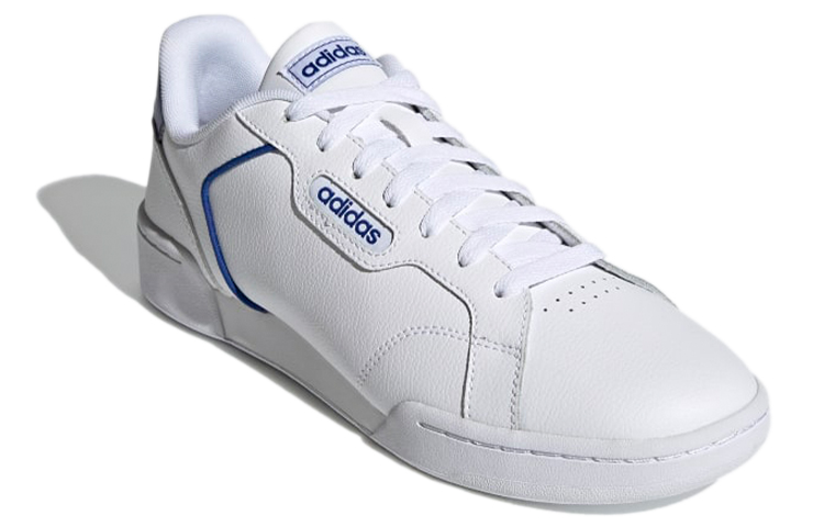 Мужские кеды adidas neo Roguera (бело-синие) — фото 3