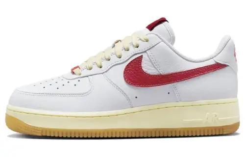 Nike Air Force 1 '07 'White Red Gum' Women's