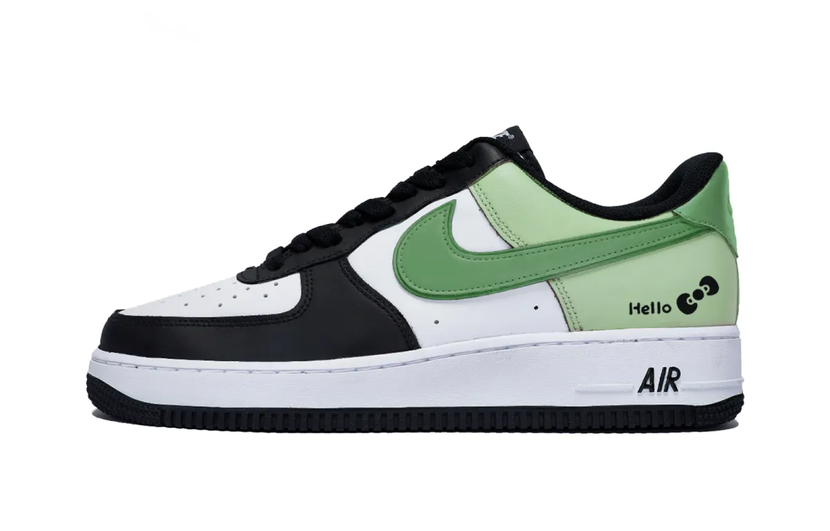 Nike Air Force 1 Hawk Matcha Slip Resistant Low top Skateboard Shoes Men's White Green