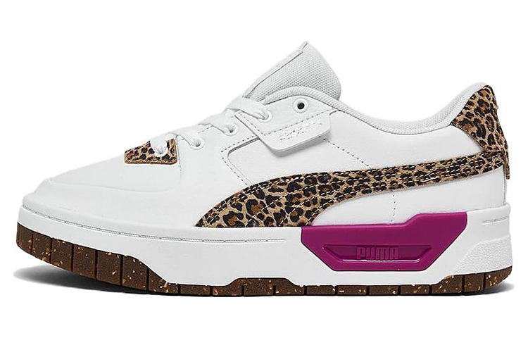 PUMA Cali Dream Casual Leather Vintage Low top Skateboard Shoes Women's White