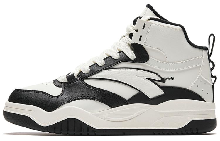 Anta Grand Slam Wave Shoe Fleece lined Slip Resistant, Abrasion Resistant, Breathable High top Skateboard Shoes Men's
