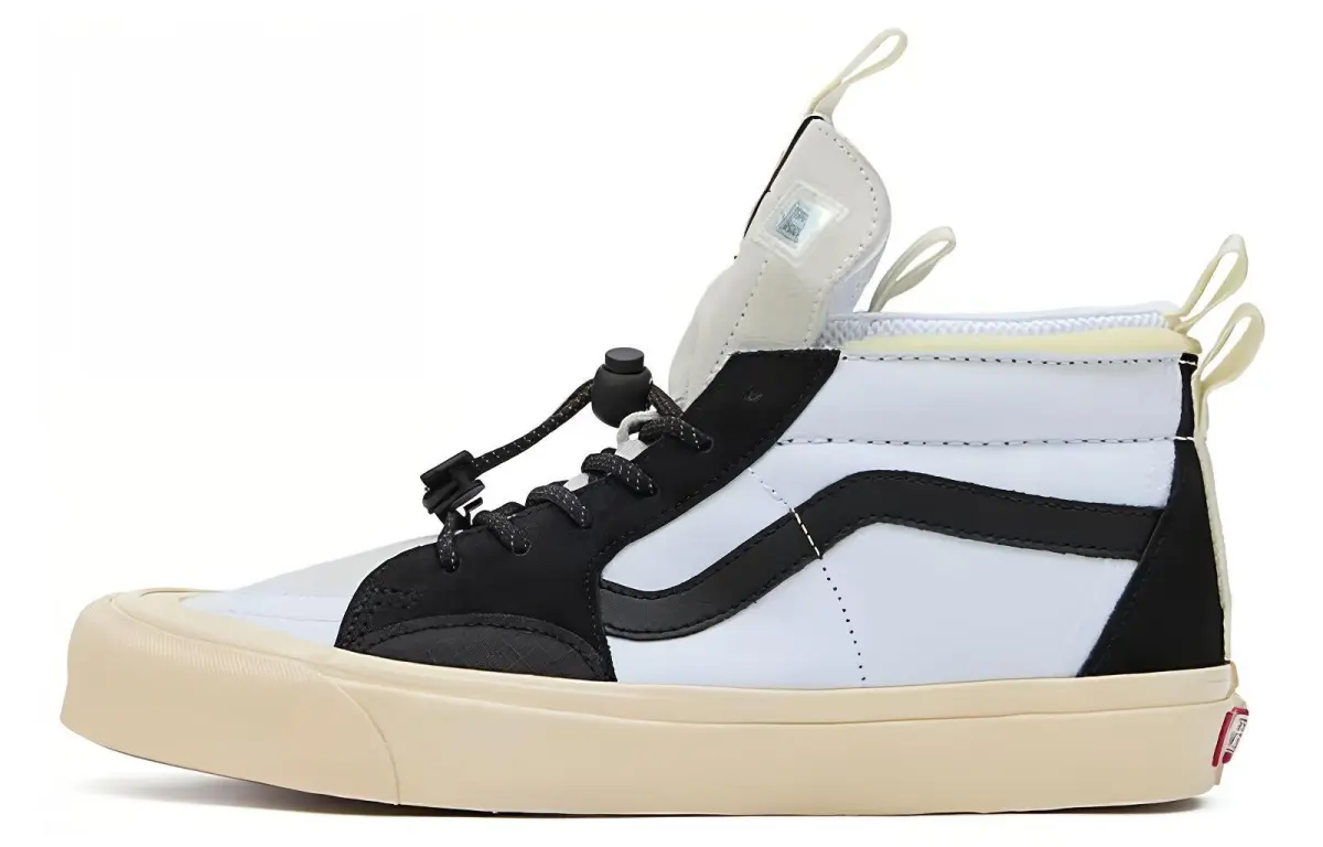 Sk8 Advisory Board Crystals x Sk8 Vans-Hi Ext 'Black White'