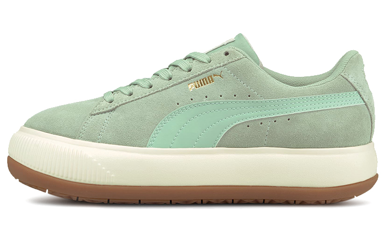 PUMA Suede Mayu Sneakers 'Green Cream White' Women's
