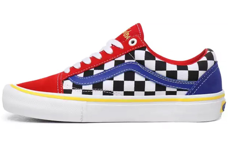 Old Skool Brighton Zeuner x Old Skool Vans Pro 'Red Checker Blue'