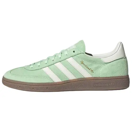 Adidas Originals HANDBALL SPEZIAL Classic And Versatile Abrasion Resistant Low top Skateboard Shoes Unisex Green White