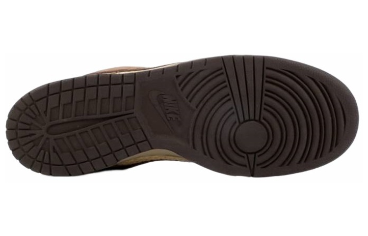 Мужские кеды Nike Dunk KicksHawaii Aloha (хаки) — 卡其色/巴洛克棕色/绿 — фото 5