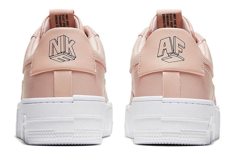 Женские кроссовки Nike Air Force 1 pixel (розовые) — фото 5