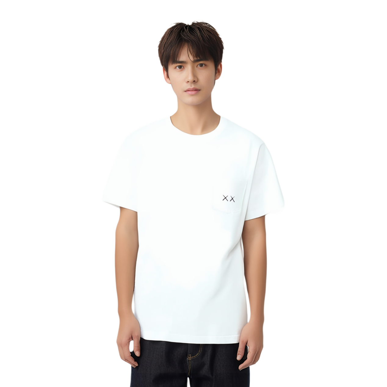 Футболка UNIQLO (белая) — фото 3