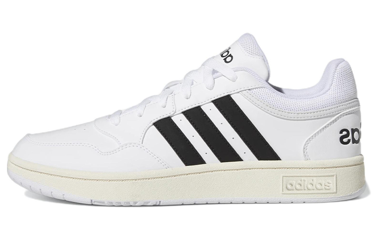 Мужские кеды adidas neo Hoops 3.0 (белый / черный)