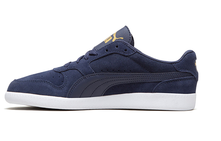 PUMA Icra Trainer Skateboard Shoes Unisex Low Top Blue/White/Gold