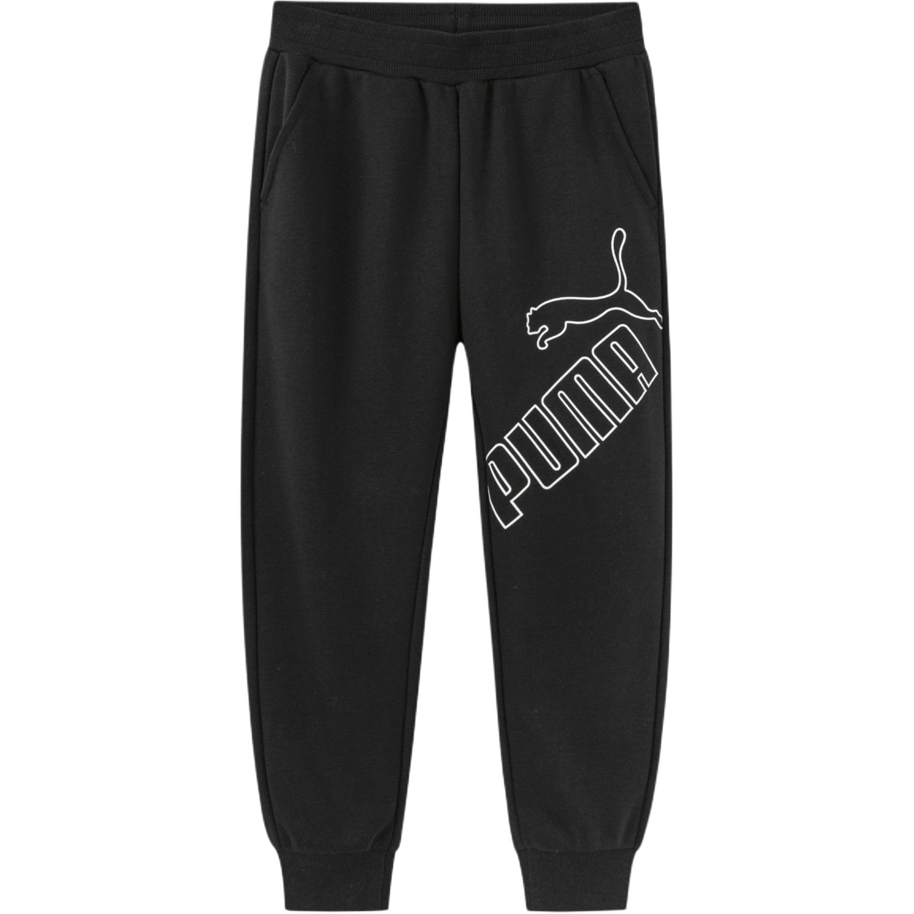 Детские штаны PUMA PUMA SportstyleCLASSICS BIG LOGO PANTS FL 90001 (черный)
