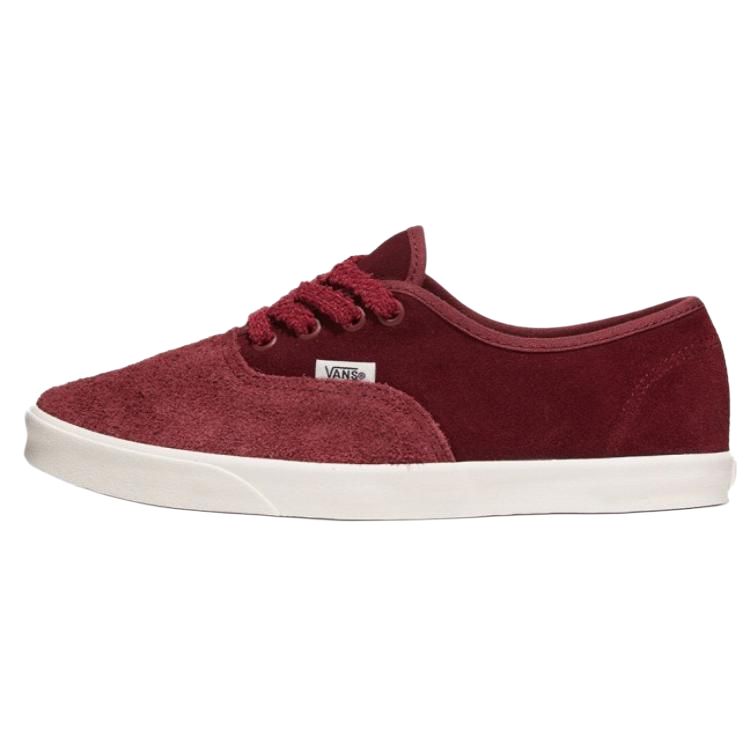 Vans Authentic Abrasion Resistant Low top Skateboard Shoes Women's Red