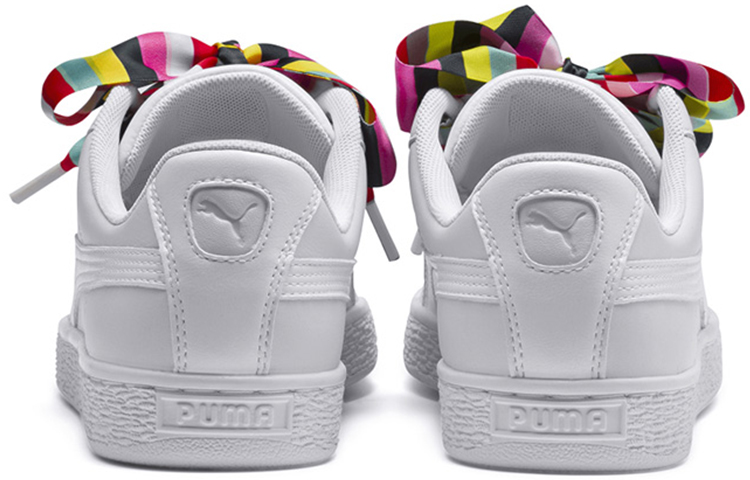 Женские кроссовки PUMA Basket Heart 'Generation Hustle (белые) — фото 5
