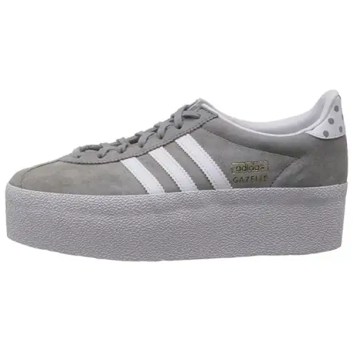 Adidas Originals Gazelle OG Comfortable Round Toe Low top Skateboard Shoes Unisex Gray