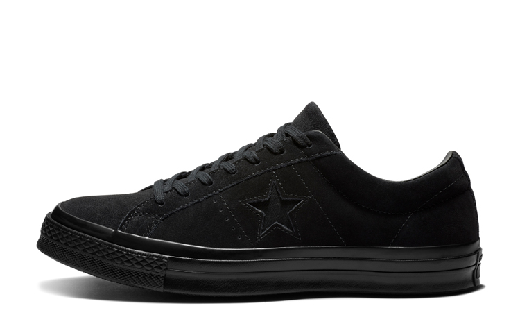Купить кроссовки Converse One Star Suede Triple Black Low Top