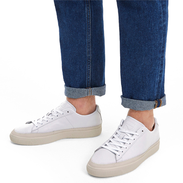 Кеды PUMA Basket Trim Prm (белые) — фото 7