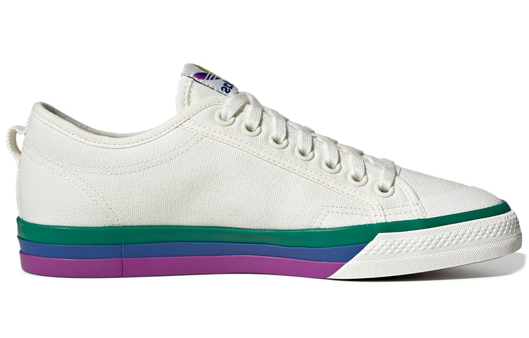 Кеды adidas originals NIZZA Pride (разноцветные) — фото 2