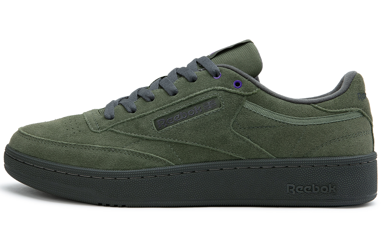 Кеды Reebok Club C 85 (зеленые)
