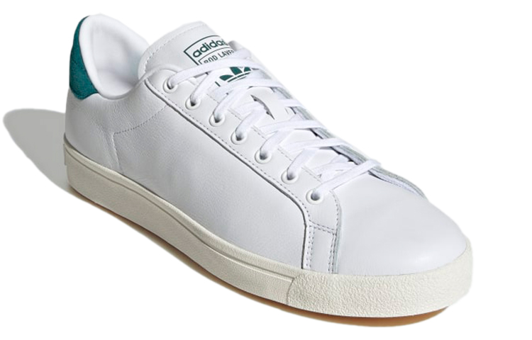 Мужские кеды adidas originals Rod Laver (бело-зеленые) — фото 3