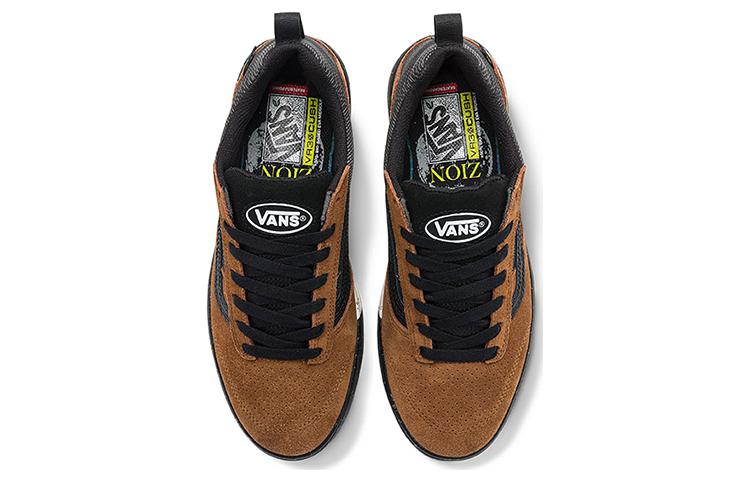 Кеды Vans Pro Skate Zahba (коричнево-черные) — фото 4