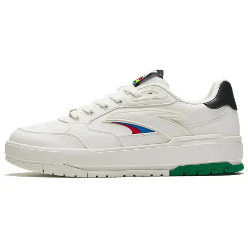 Anta 982 Slip Resistant Abrasion Resistant Low top Skateboard Shoes Women's White