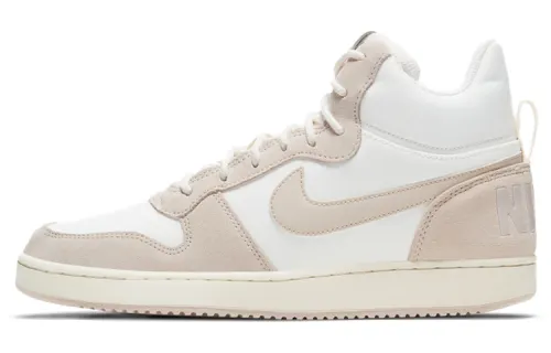 Nike Court Borough Mid Premium Sail Light Orewood Brown Women's